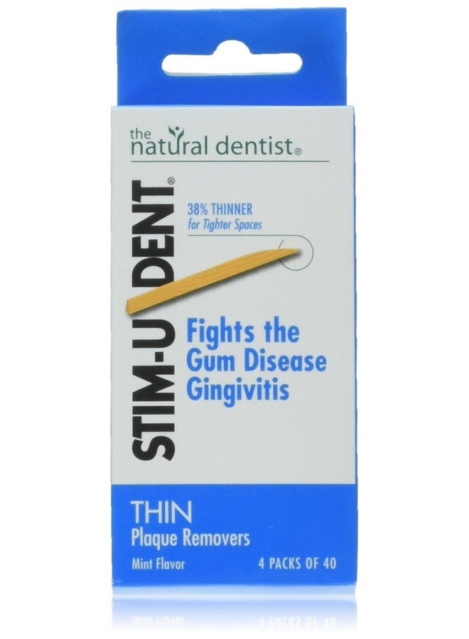 Plaque Removers Thin Mint 160 Each (Pack Of 2)