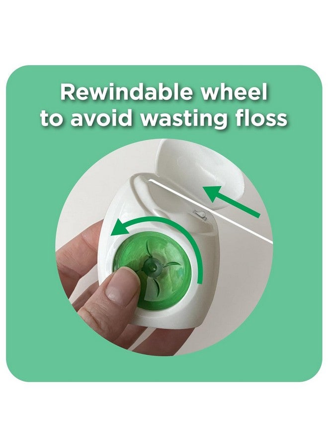 Proweave Woven Dental Floss Shred Resistant Waxed Floss Mint Flavored 3 Count + 2 Travel Units