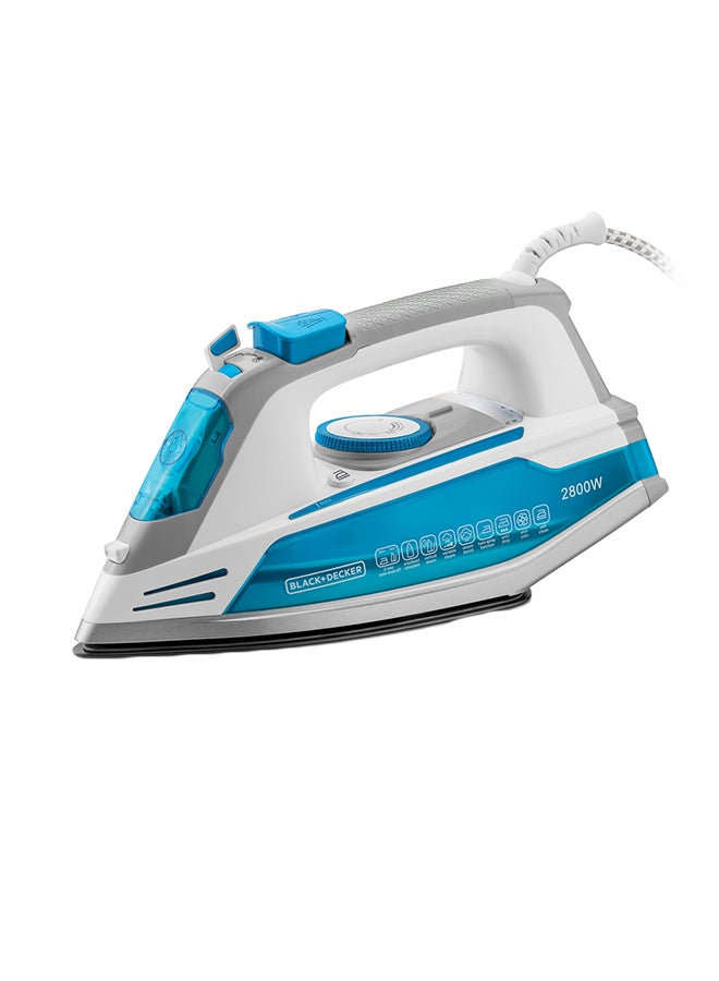 Steam Iron 2800 Watt 2800.0 W X2800-B5 White/Blue