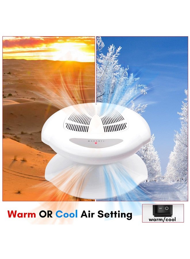Nail Dryer 400W Air Nail Fan Dryer With Automatic Sensor Nail Polish Dryer For Regular Polish Nail Blow Dryer Warm And Cool Wind Nail Dryer Fan For Manicure Pedicure Salon Home Use