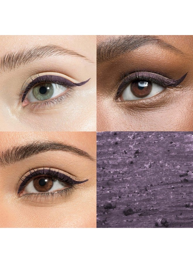 When Pencil Met Gel Sharpenable Multiuse Longwear Eyeliner Pencil Smoky Plum Transferproof High Performance Liner.