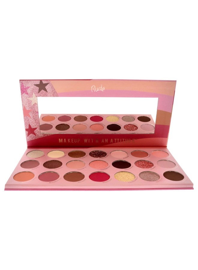 Cosmetics United Pinky Nudes 21 Pressed Pigment And Shadows Palette Eye Shadow Women 0.74 Oz