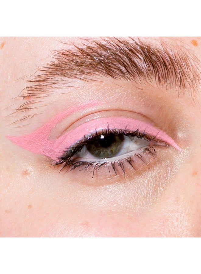 Beauty Longwear Pastel Pink Eyeliner Pencil Rose Quartz Pigmented Vibrant Color Vitamin E + Coconut Oil Noskip Formula Graphic Liner Vegan & Cruelty Free