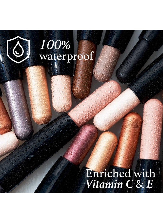 Eyeshadow 101 Crème To Powder Waterproof Eyeshadow Stick Midnight Blue Shimmer