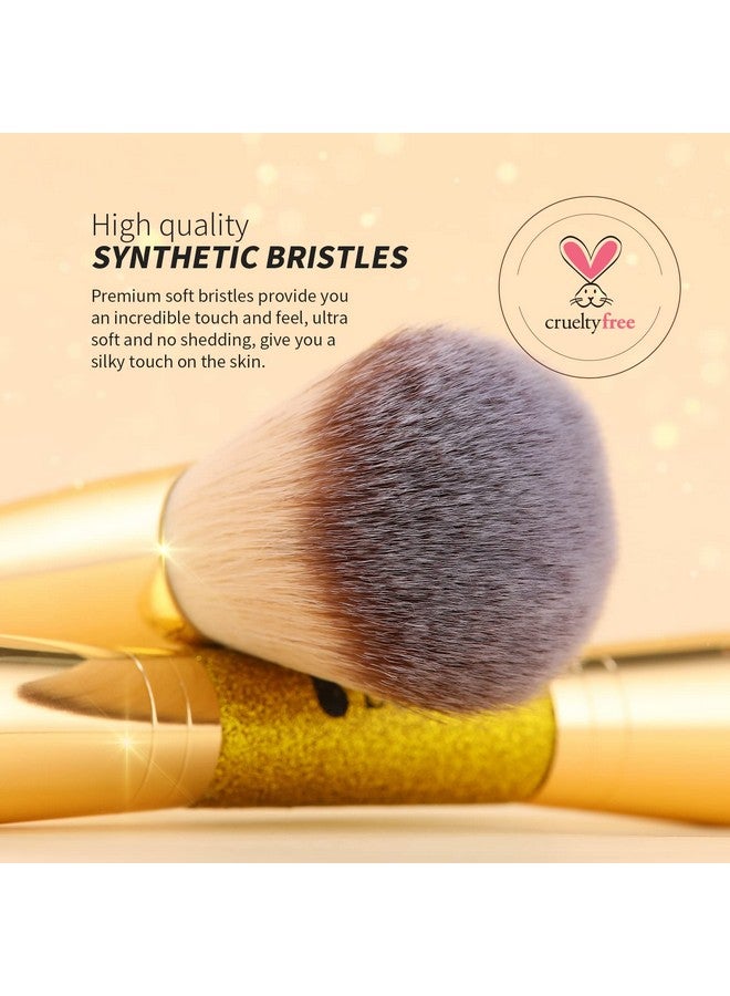 Makeup Foundation Brushes Double Ended Blush Powder Brush Duo Bronzer Blush Ideal For Cream Or Powder