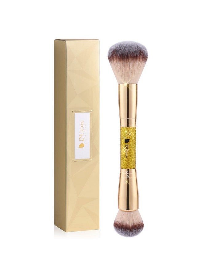 Makeup Foundation Brushes Double Ended Blush Powder Brush Duo Bronzer Blush Ideal For Cream Or Powder