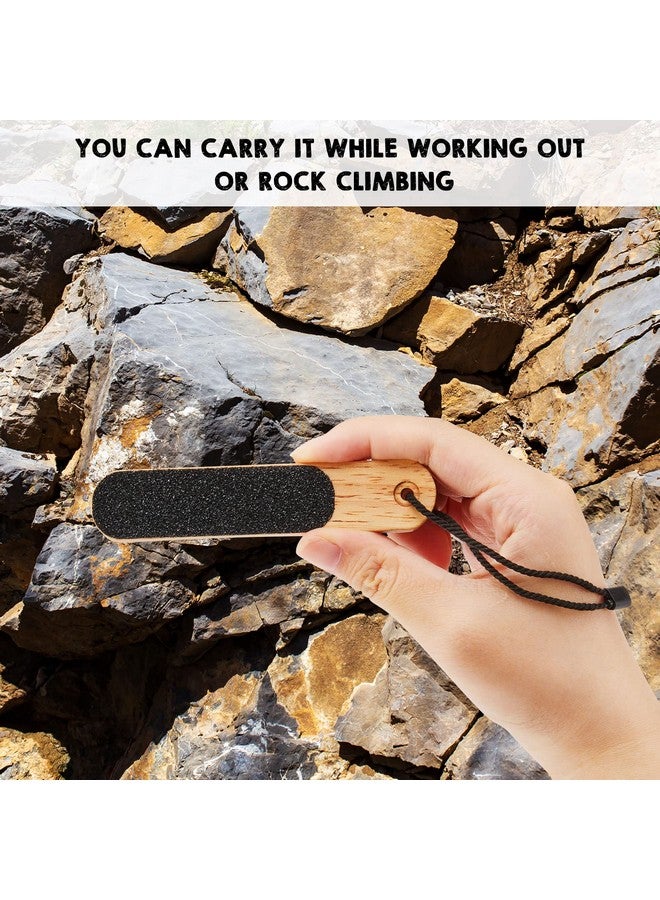 2 Pcs Double Sided Skin File Hand Finger File Rock Climbing Gear Hand Callus Remover With 20 Pcs Nail Files Pocket Sized For Climbing Flappers Cracks Gym Rock Climbing