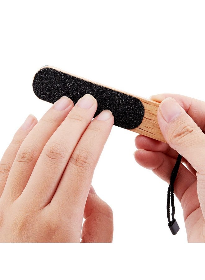 2 Pcs Double Sided Skin File Hand Finger File Rock Climbing Gear Hand Callus Remover With 20 Pcs Nail Files Pocket Sized For Climbing Flappers Cracks Gym Rock Climbing