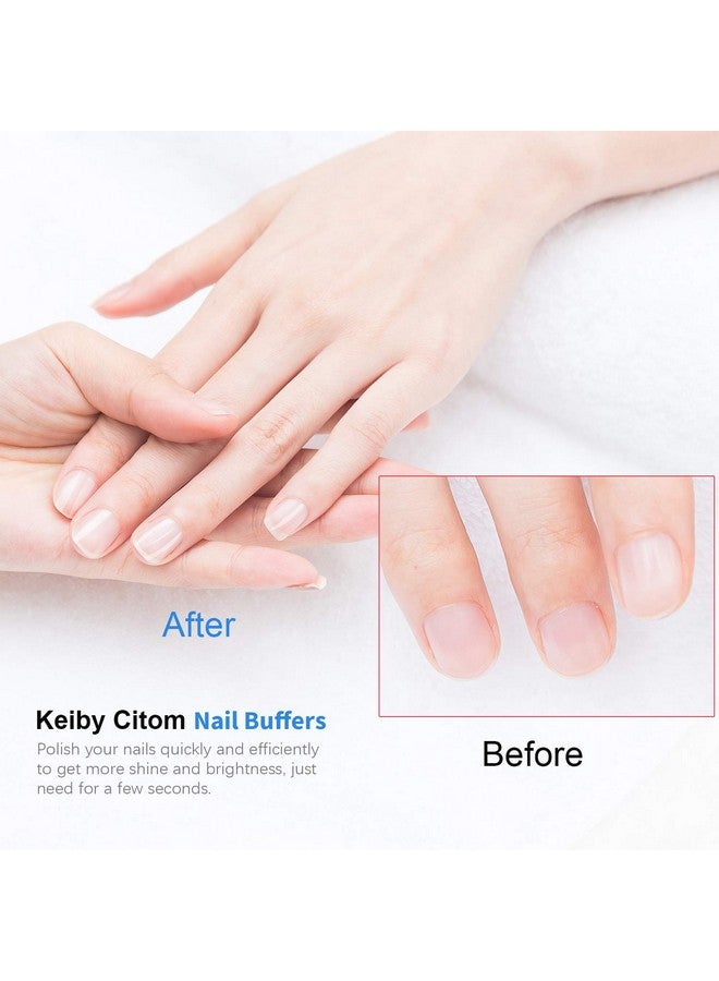 Nail Files And Buffers Professional Nail Buffer Block For Shaping Polishing New Natural Nail Polisher With 4 Sides For Nail Art Gel Suit For Home Salons Use (2 Pcs)