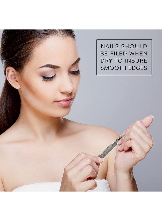 Professional Double Sided Sapphire Nail File Manicure Pedicure Finger & Toe Nail By Dreamcut