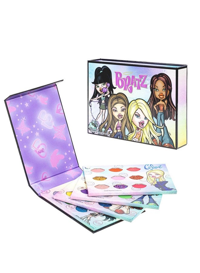 Bratz 27Well Eyeshadow Swivel Palette Shimmery And Opaque Colors Pigmented Blendable Longlasting Colors Nontoxic Perfect For Parties Sleepovers & Makeovers