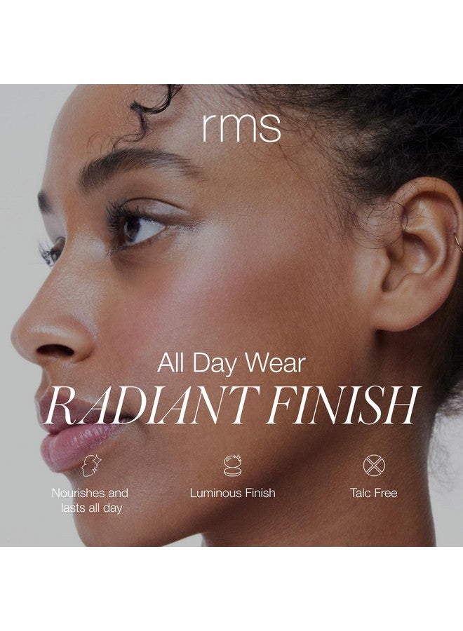 Deluxe Glow Kit Makeup Gift Set With Highlighter Powder Blush Blush Brush & Fan Brush Holiday Gift Set Beauty Gifts For Women