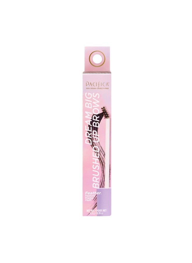 Beauty Dream Big Brushed Up Brows Noncrunchy Tinted Brow Gel Pigmented Fluffy Full Brow Plant Fibers For Fullness Easytouse Micro Spoolie Mess Free Vegan + Cruelty Free
