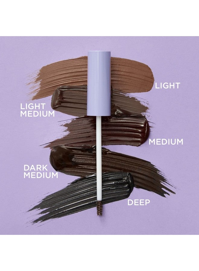 Beauty Dream Big Brushed Up Brows Noncrunchy Tinted Brow Gel Pigmented Fluffy Full Brow Plant Fibers For Fullness Easytouse Micro Spoolie Mess Free Vegan + Cruelty Free