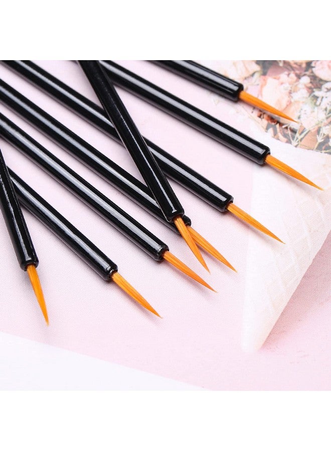 Disposable Eyeline Mascara Brushes Eyelash Brush Wands Applicator Makeup Brush Tool Kits (Blackyellow 200Pcs)