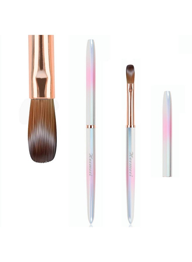 Kolinsky Acrylic Nail Brush Size 12 Nail Brushes For Acrylic Application Acrylic Powder Brush For Nail Art Nail Acrylic Brush For Professional Manicure Diy Home Salon (12)…