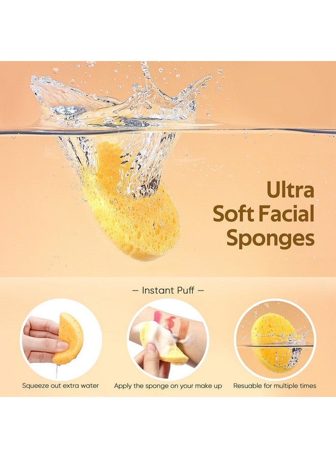 100Pcs Compressed Facial Sponges Cleansing For Personal Spa Esthetician Use