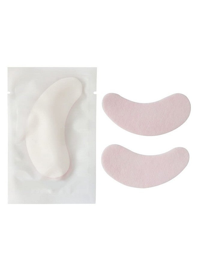 100 Pairs Set Under Eye Pads Disposable Eye Gel Patches For Eyelash Extensions Tool Kit Pink Film