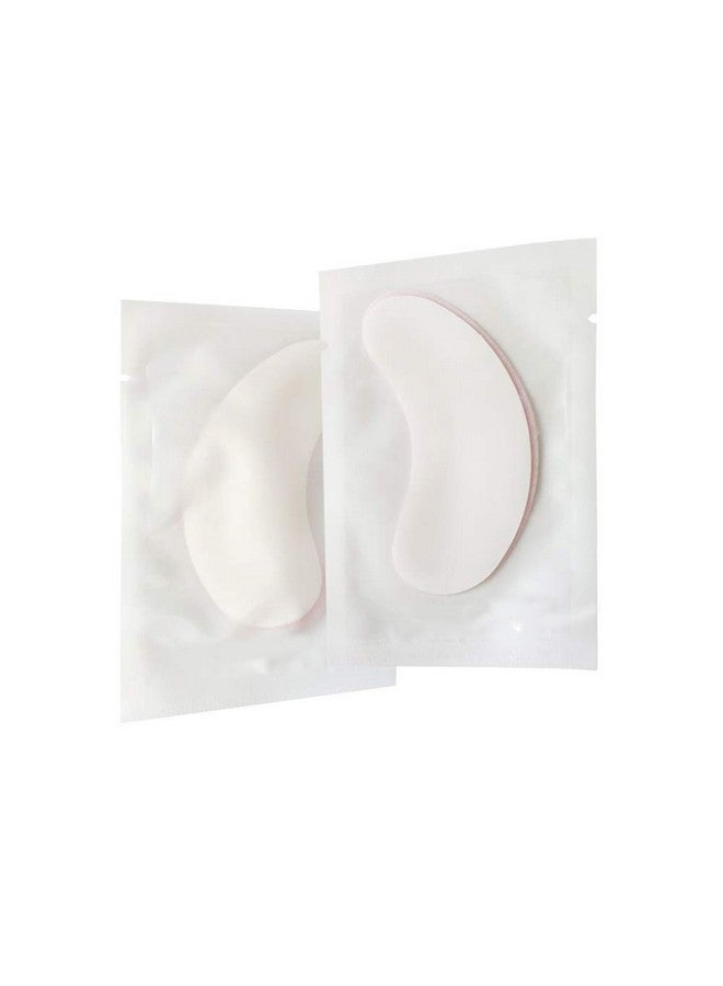 100 Pairs Set Under Eye Pads Disposable Eye Gel Patches For Eyelash Extensions Tool Kit Pink Film