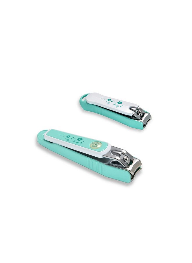 Nail Clipper Set With Nail Catcher & Nail File Super Sharp For Fingernail & Toenail Clippers For Men & Women