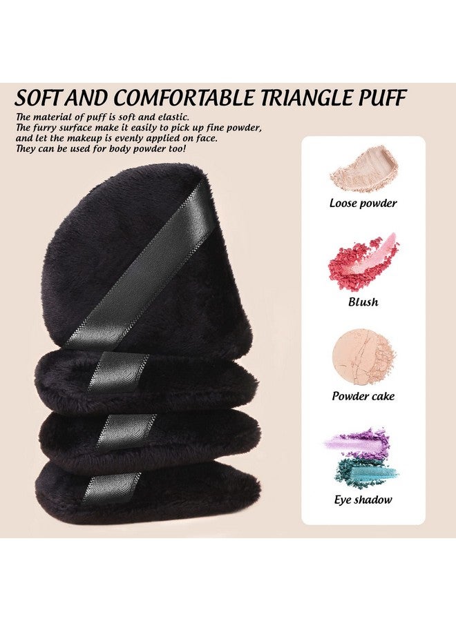 15 Pcs Powder Puffs And Makeup Sponge Set Soft Triangle Makeup Powder Puff Face Triangle For Loose Powder Mineral Powder Make Up Sponges For Foundation Blender Beauty Sponge For Makeup