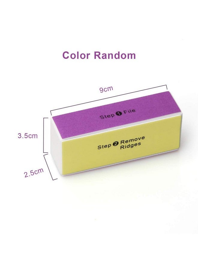 10Pcs Nail Buffer Block Ahier 4 Way Colorful Buffing Block Shine Polisher Nail Buffing File Manicure File Sanding Files