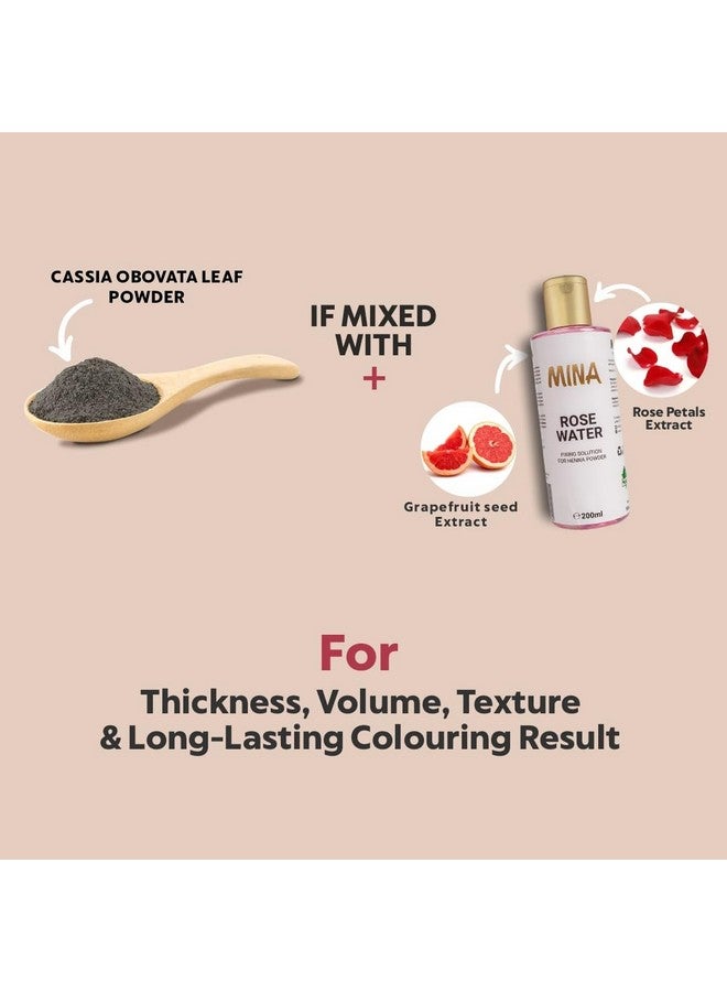 Instant Hair Dye Kit Medium Brown Natural Spot Coloring Tinting Powder With Duo Angled Brush Water & Smudge Proof 100% Grey Coverage Upto 30 Applications