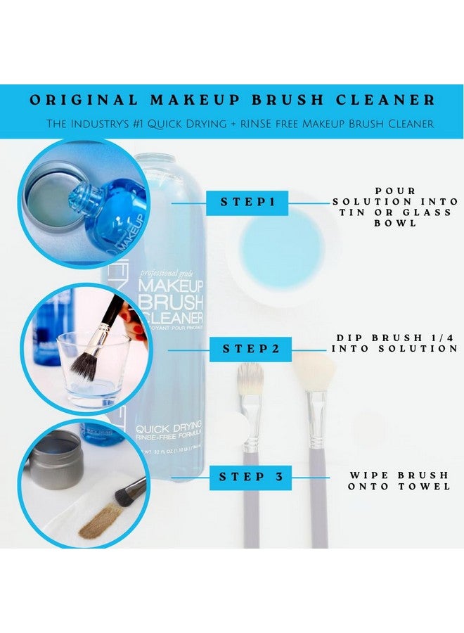 Professional Makeup Brush Cleaner Vanilla (8 Oz)