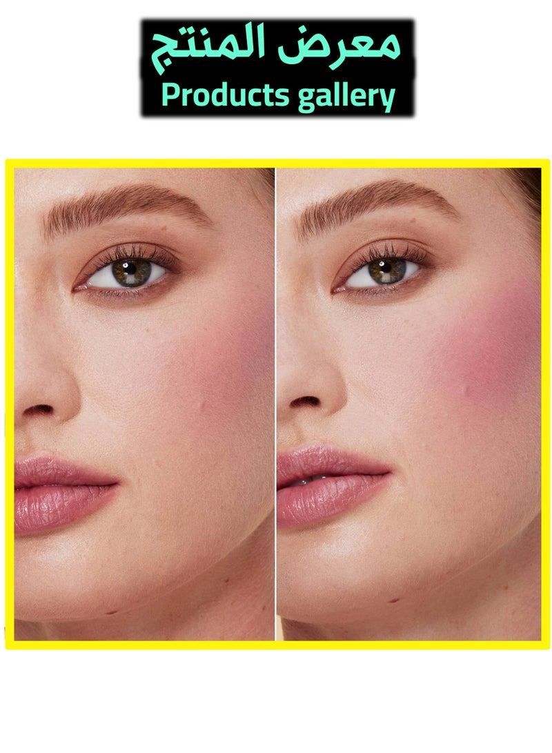 Camo Liquid Blush, Long-Lasting Liquid Blush For High-Pigment Colour, Creates A Soft, Dewy Finish (Berry Well)