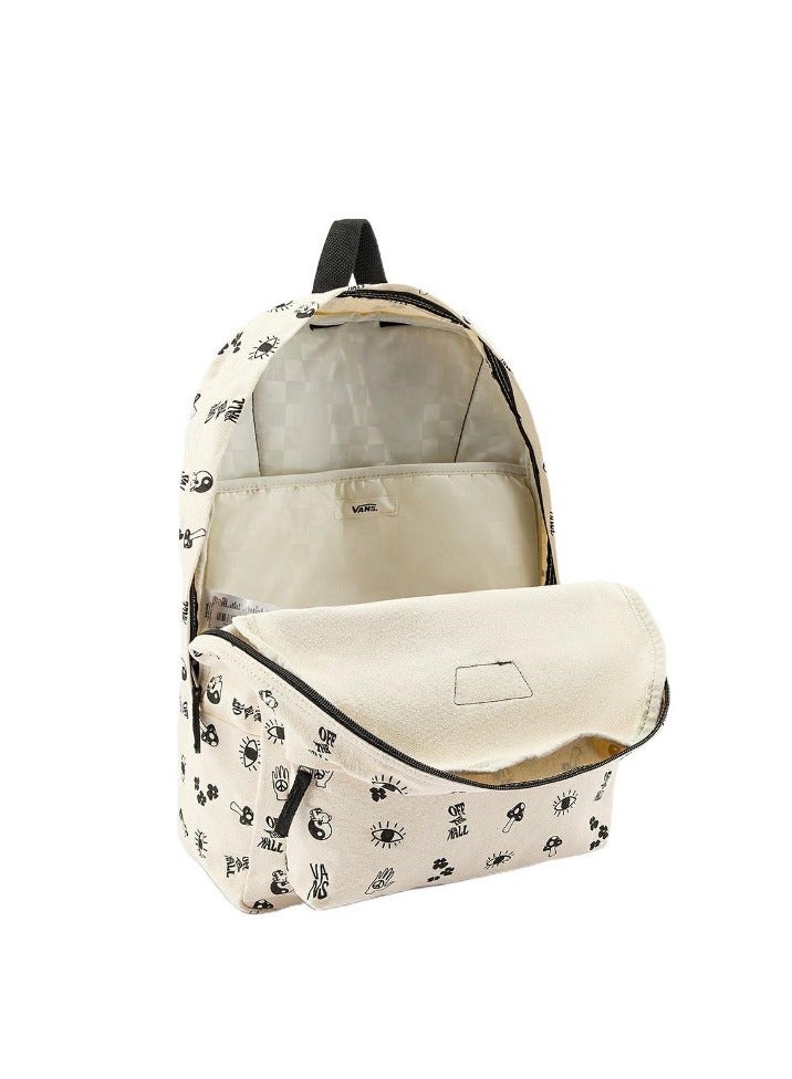 【School season】 Printed Large Capacity Zipper Backpack School Bag Student Backpack Classic Backpack Laptop Backpack Colorful Backpack