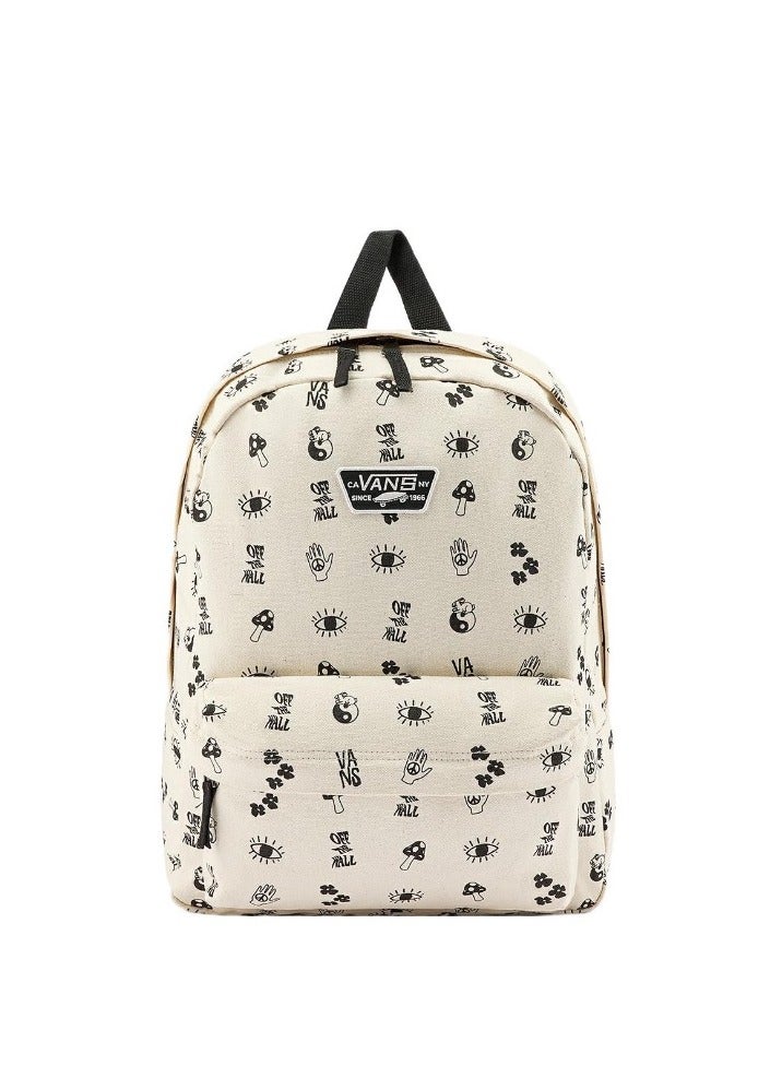 【School season】 Printed Large Capacity Zipper Backpack School Bag Student Backpack Classic Backpack Laptop Backpack Colorful Backpack