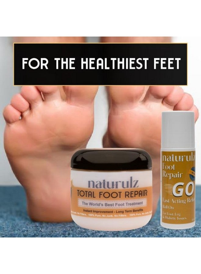 Total Foot Repair 4Oz Cream Perfect Remedy For Tired Feet Dry Skin And Diabetic Issues And More