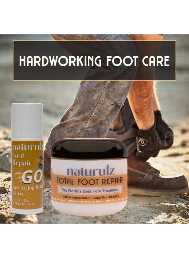 Total Foot Repair 4Oz Cream Perfect Remedy For Tired Feet Dry Skin And Diabetic Issues And More