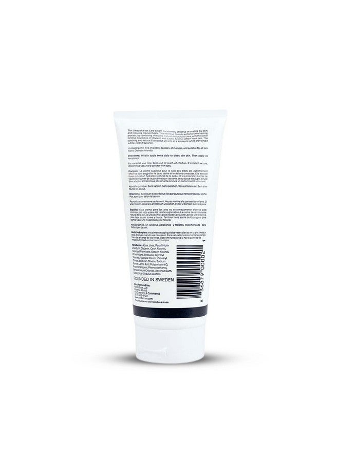 Foot Care Cream Repairs And Hydrates Dry And Cracked Heels 10% Urea Cream Treats Severely Dry Feet Cracked Heels & Callus Removal Hypoallergenic & Lanolinfree 6 Oz (Pack Of 6)
