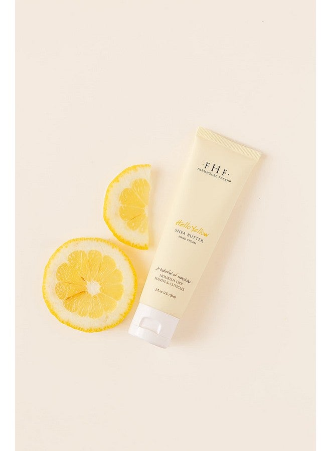 Hello Yellow Shea Butter Hand Cream 2.4 Oz