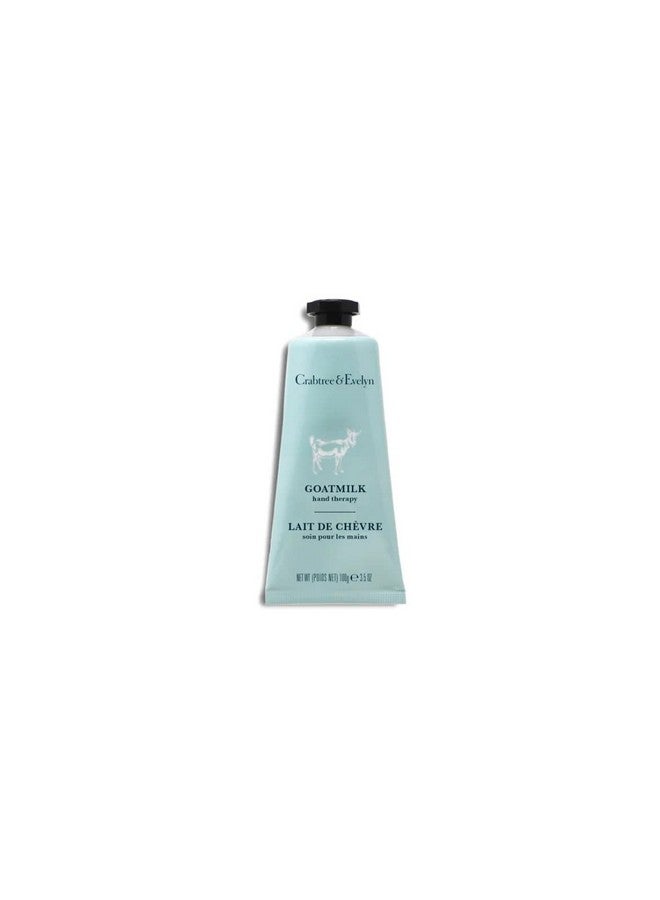 Goat Milk Hand Therapy Cream 3.5 Oz Moisturizer For Dry Skin