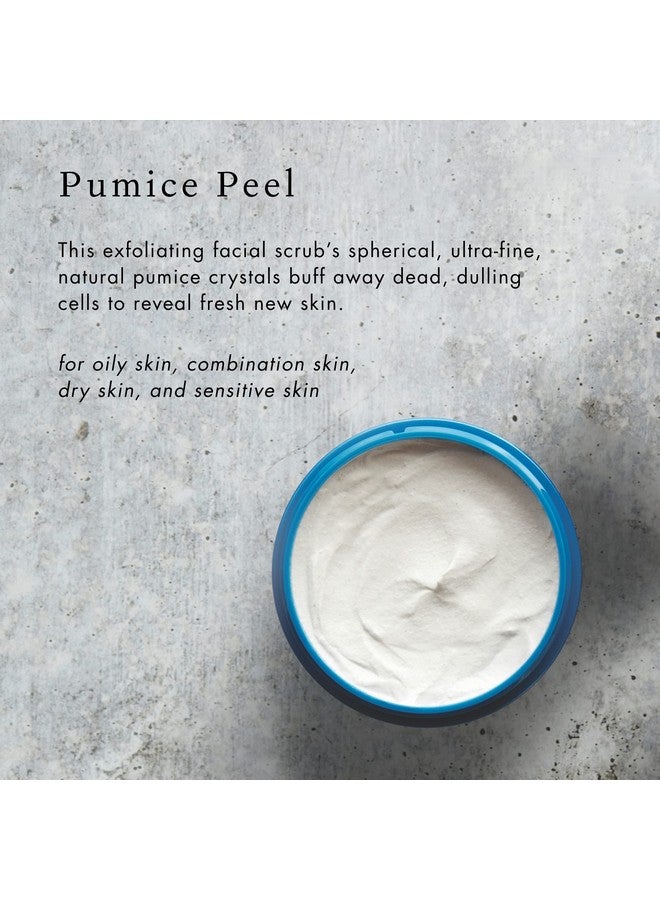 Pumice Peel 2.5 Fl Oz Manual Microdermabrasion Treatment For All Skin Types Exfoliating Facial Scrub Vegan Gluten Free Never Tested On Animals