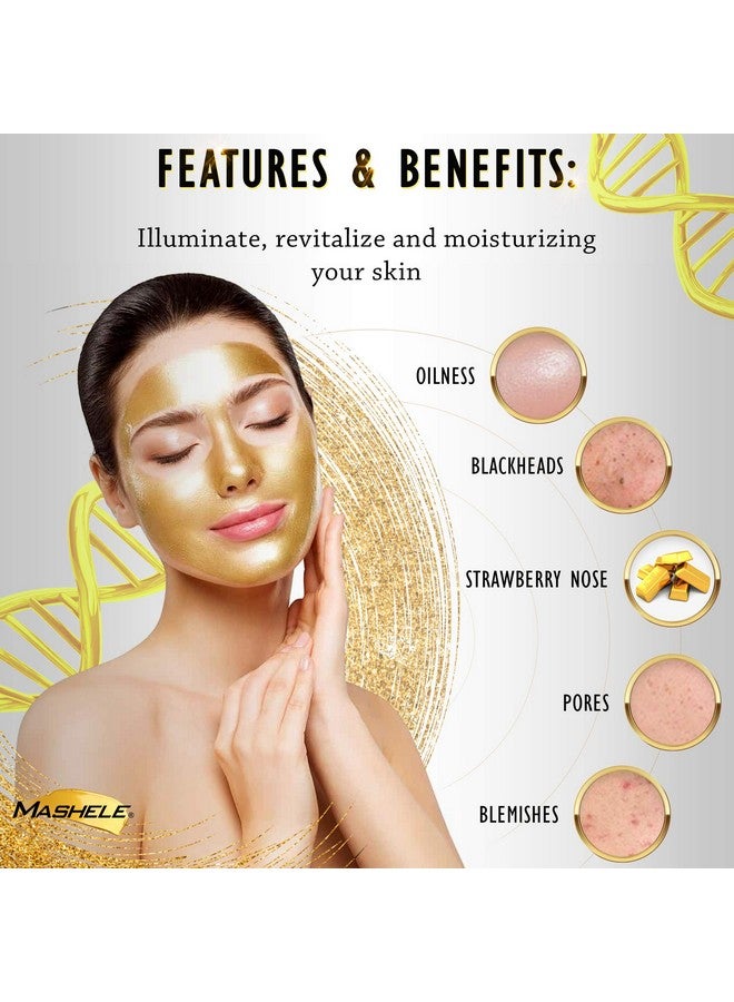 24K Gold Firming Peel Off Face Mask Anti Aging Lifting (1Pc)