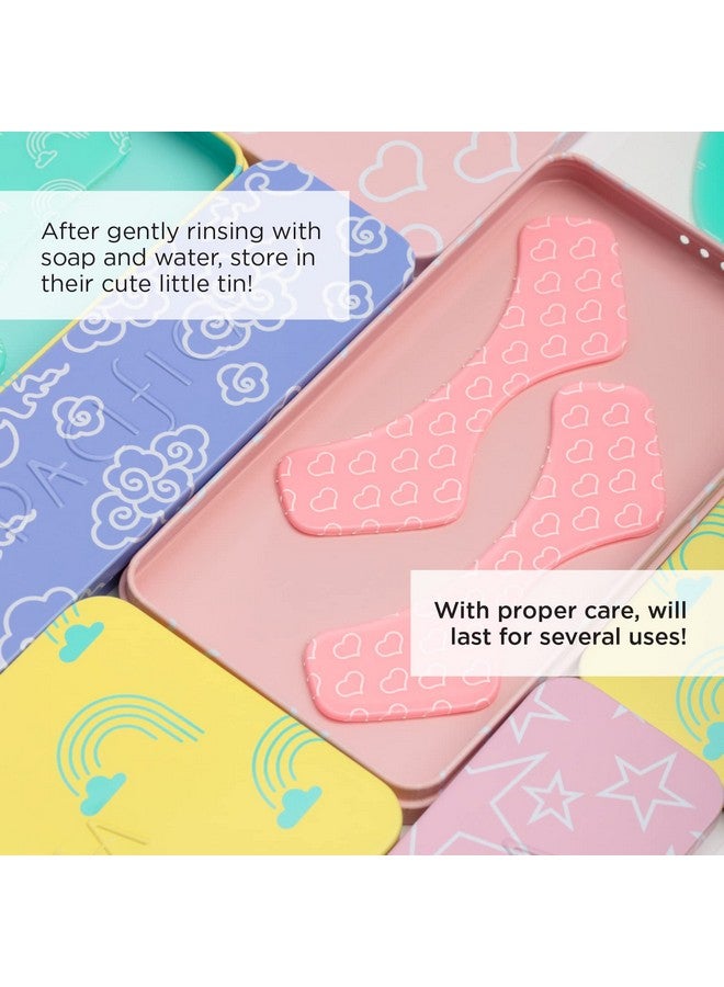 Beauty Reusable Smile Line Mask 100% Silicone Vacuum Seal & Lifting Effect Minimize Fine Lines + Wrinkles Pair With Serum Storage Tin Included Vegan + Cruelty Free