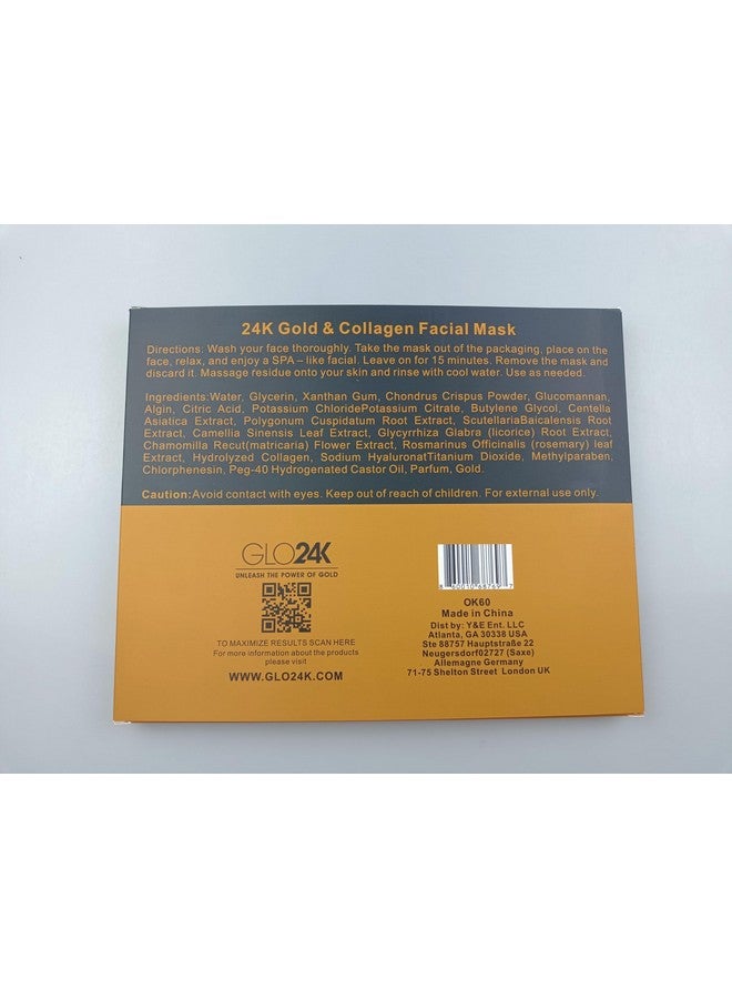 24K Gold & Collagen Facial Mask A Potent Hydrating Nourishing And Recharging 24K Gold & Collagen Facial Mask