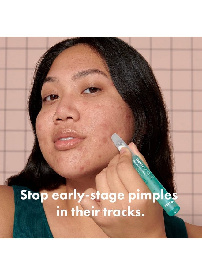 Pimple Correct Acne Clearing Gel Pen From Hero Cosmetics Maximum Strength 2% Salicylic Acid Nondrying Formula For Early Stage And Emerging Pimples (1 Count)