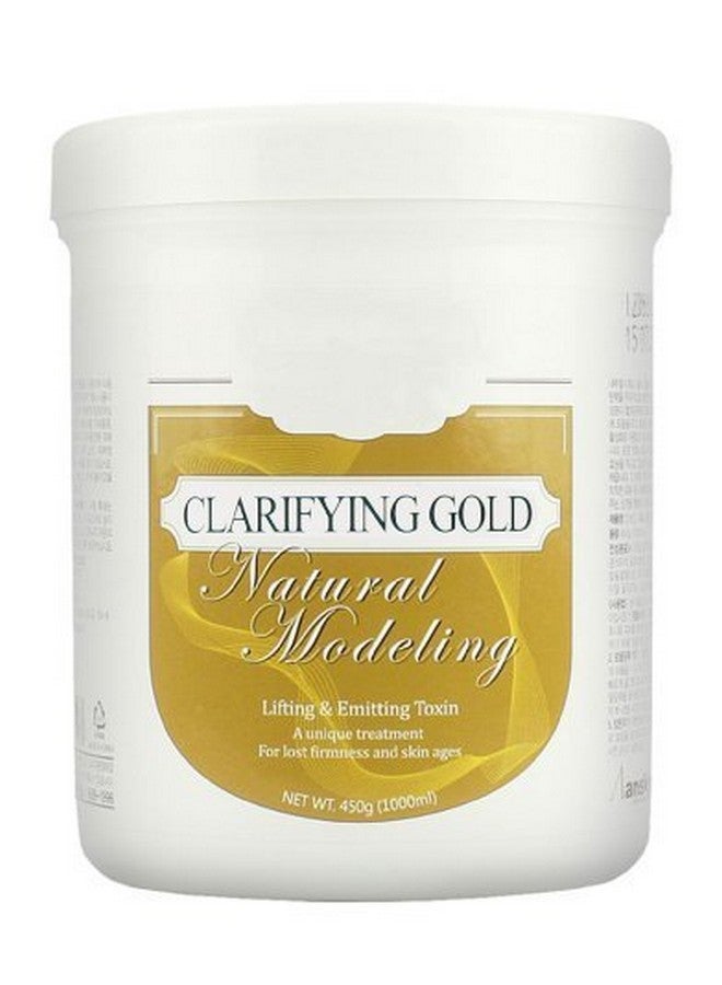 1000Ml Clarifying Gold Natural Modeling Mask Pack Powder For Antiaging & Skin Elasticity