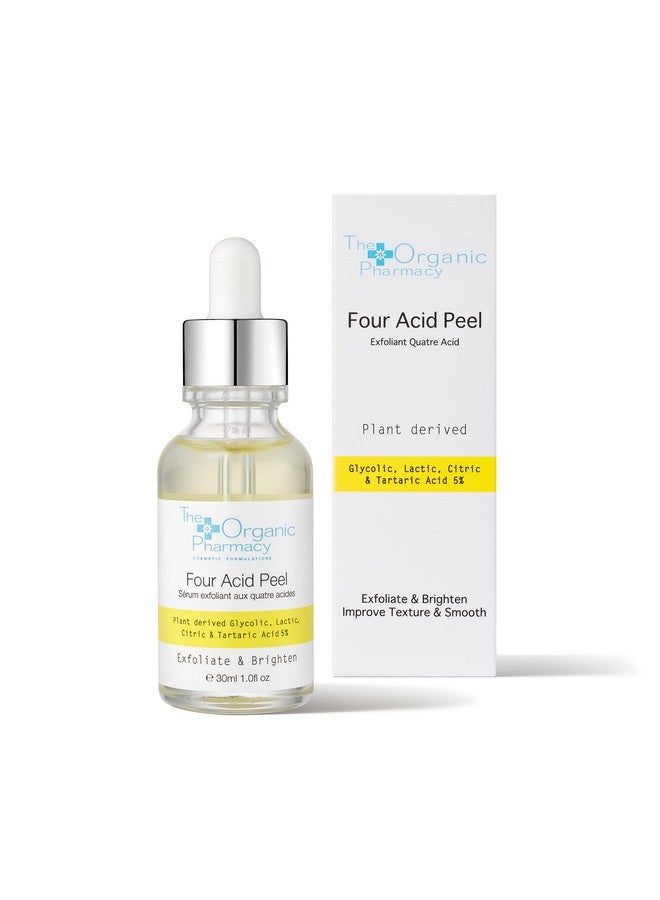 Four Acid Peel Gentle Exfoliator Derived From Natural Ingredients Reduces Blemishes And Acne Use Nightly 30Ml