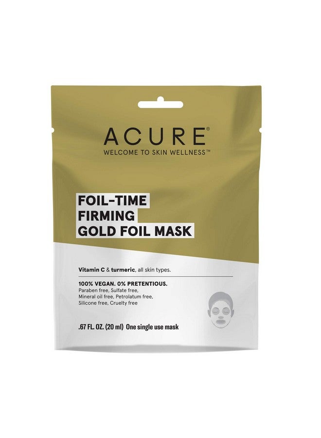 Foil Time Firming Gold Foil Mask Single 0.67 Fl Oz