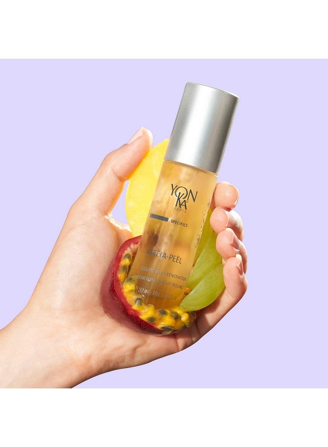 Yonka Alpha Peel Concentrate (30Ml) Antiaging Night Peel Treat Fine Lines And Wrinkles With Alpha Hydroxy Acids All Skin Types Parabenfree