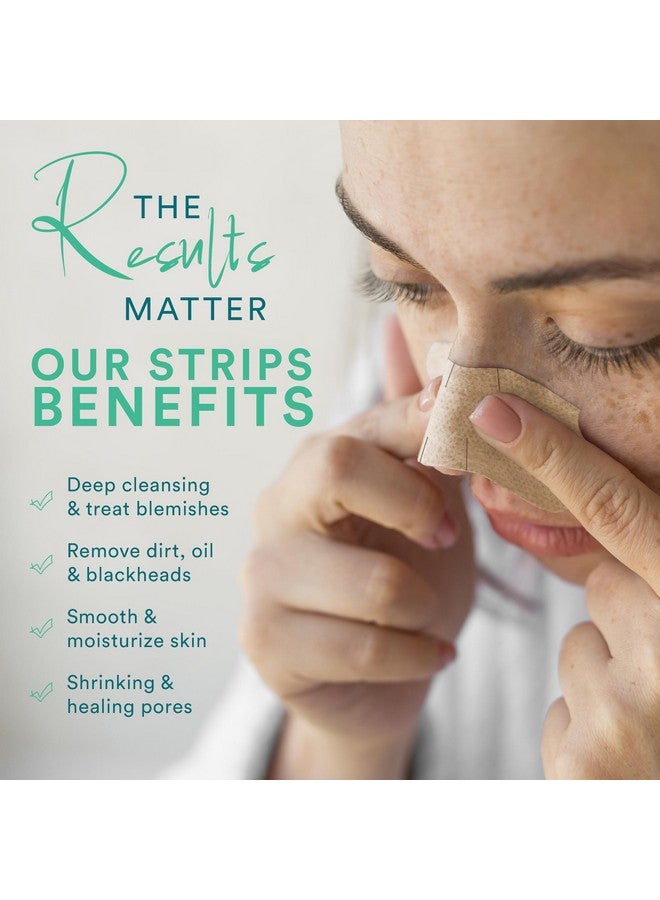 (75 Ct) Pore Strips W/Salicylic Acid Witch Hazel & Aloe Vera Blackhead Remover For Face Nose Pores Blackheads Removal Blackhead Remover Strip Black Head Nose Strips Blackhead Remover