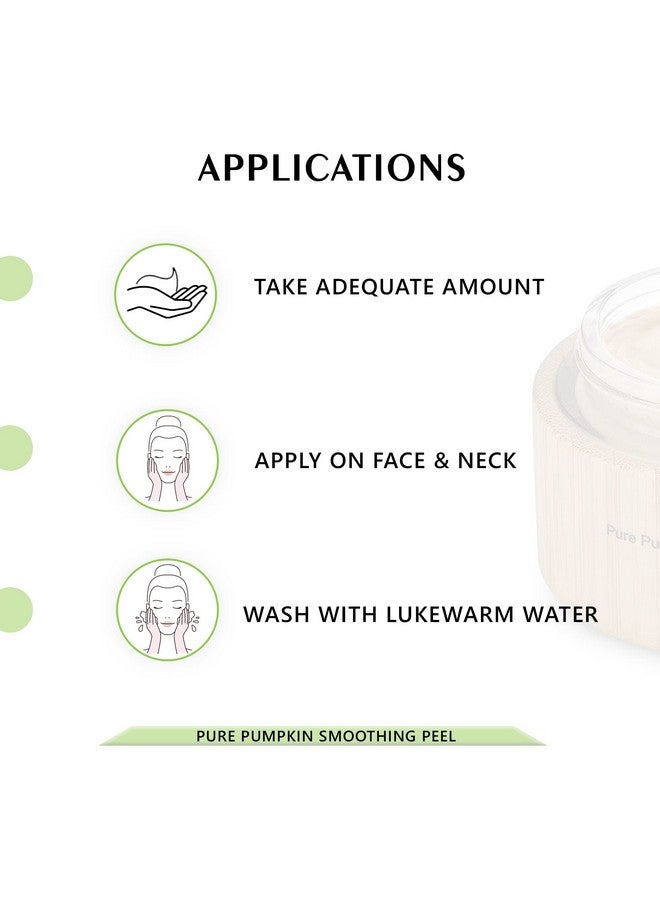 Shirorganic Pure Pumpkin Smoothing Peel Rich In Natural Enzymes For Smoothsoften Skin Loosens Dead Skin Cells/All Skin Types Except Sensitive(15 Ml.)