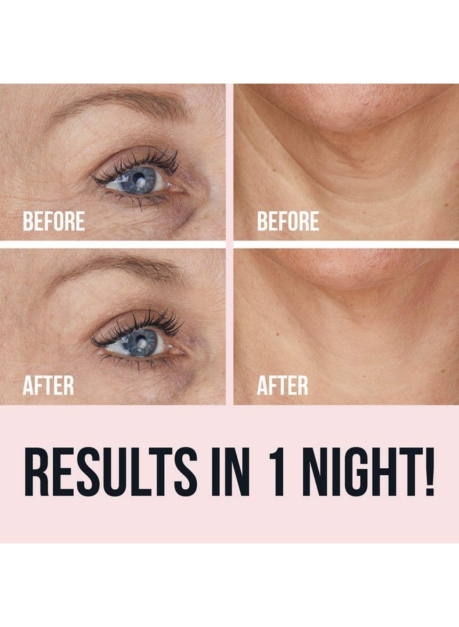 Beauty Facelift Antiwrinkle Patches For Neck Forehead Eye & Smile Overnight Smoothing Silicone Patches For Fine Lines And Wrinkles