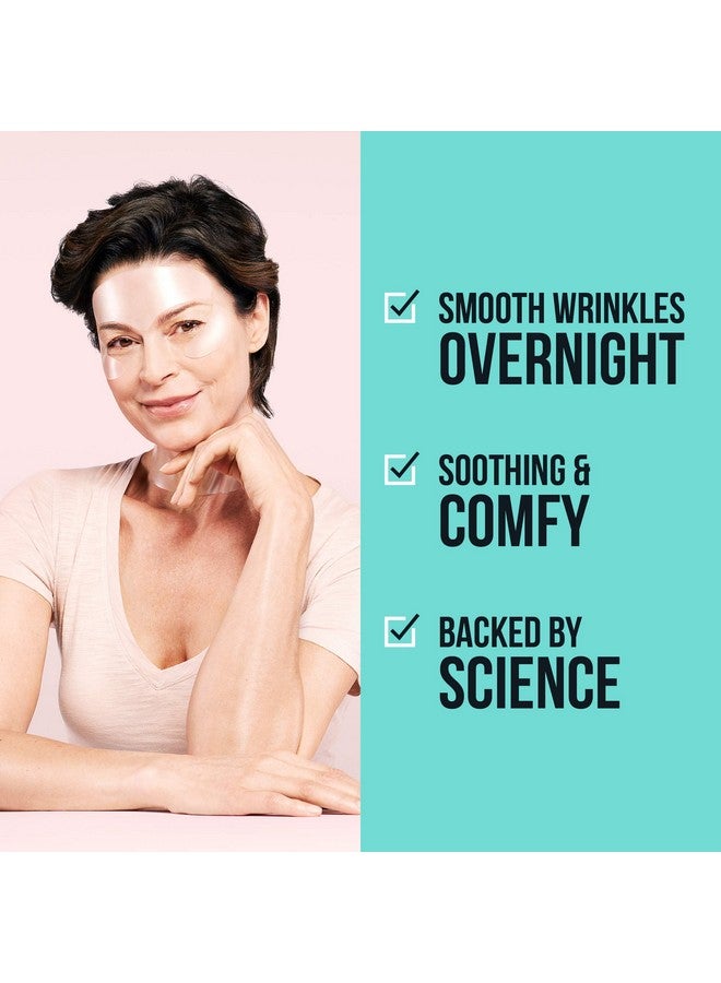 Beauty Facelift Antiwrinkle Patches For Neck Forehead Eye & Smile Overnight Smoothing Silicone Patches For Fine Lines And Wrinkles