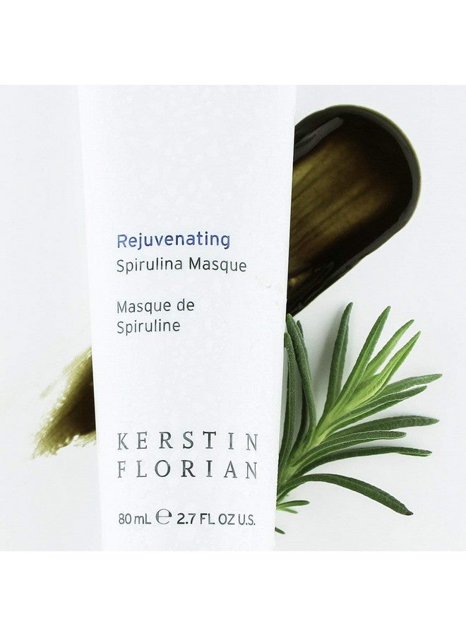 Rejuvenating Spirulina Masque Antiaging Treatment Boosts Collagen And Detoxes With Algae And Clay Face Mask For All Skin Types (2.7 Fl Oz)